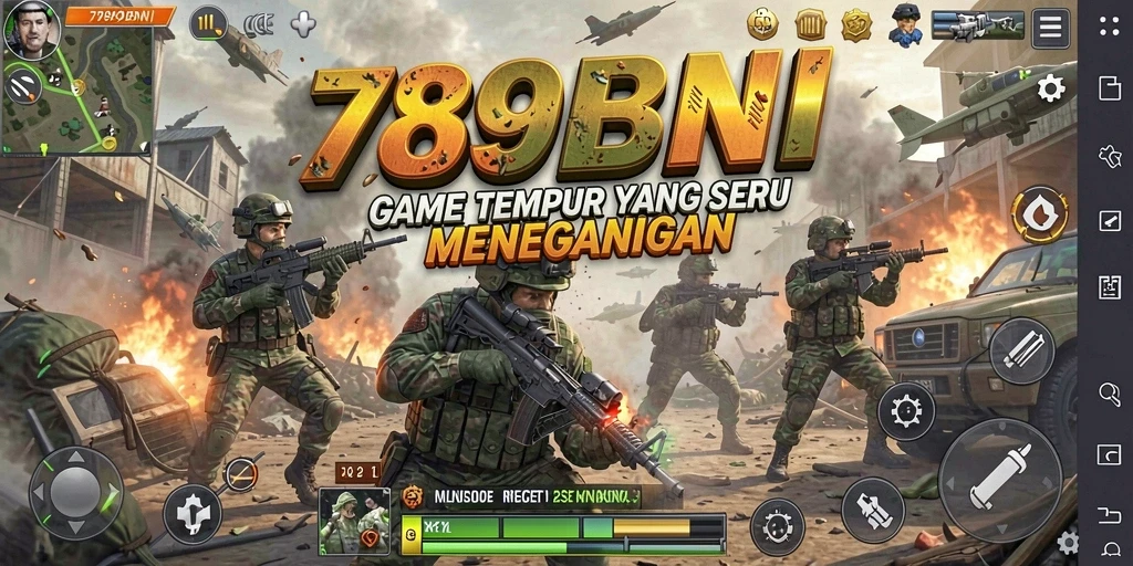 Tangkapan layar gameplay <strong>789BNI</strong> yang menunjukkan aksi menembak yang mendebarkan.
