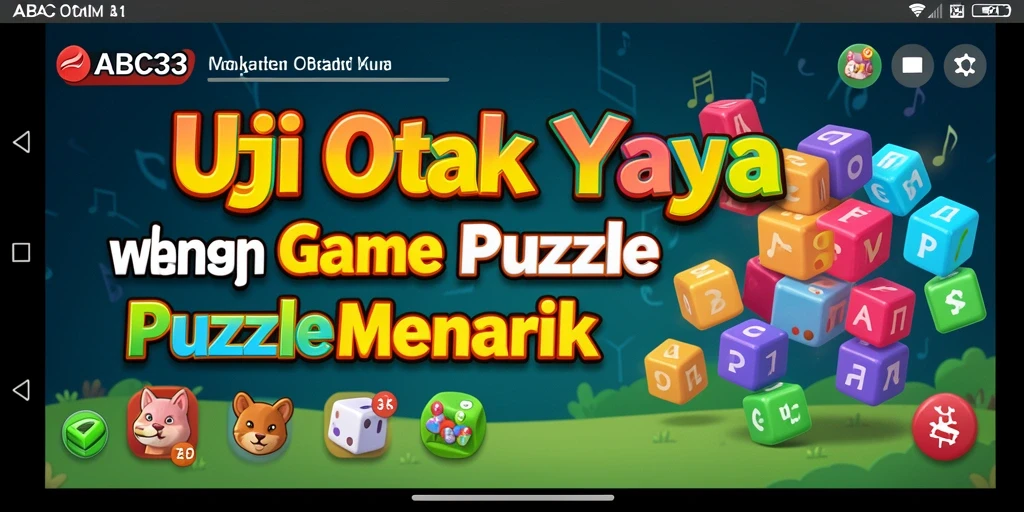 Screenshot dari <strong>ABC33</strong> menunjukkan gameplay Puzzle yang menantang dan menyenangkan.