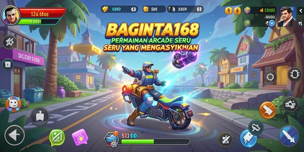 Tampilan menarik dari gameplay seru BAGINTA168.