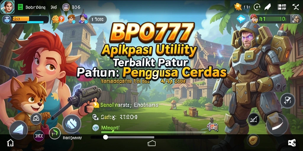 Tampilan antarmuka BPO777 yang intuitif dan mudah digunakan.