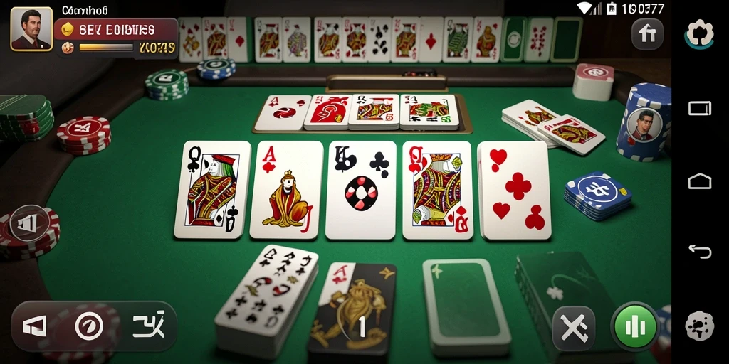 Tampilan gameplay seru dalam C0077 yang membuat pemain ketagihan.