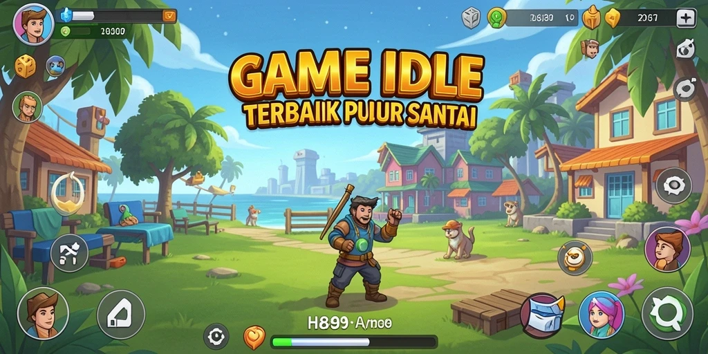 Screenshot H89 menampilkan gameplay Idle yang menghibur dan menarik.