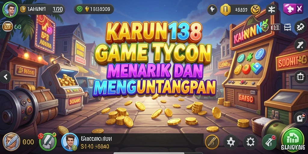 Tampilan gameplay menarik dalam game Tycoon KARUN138.