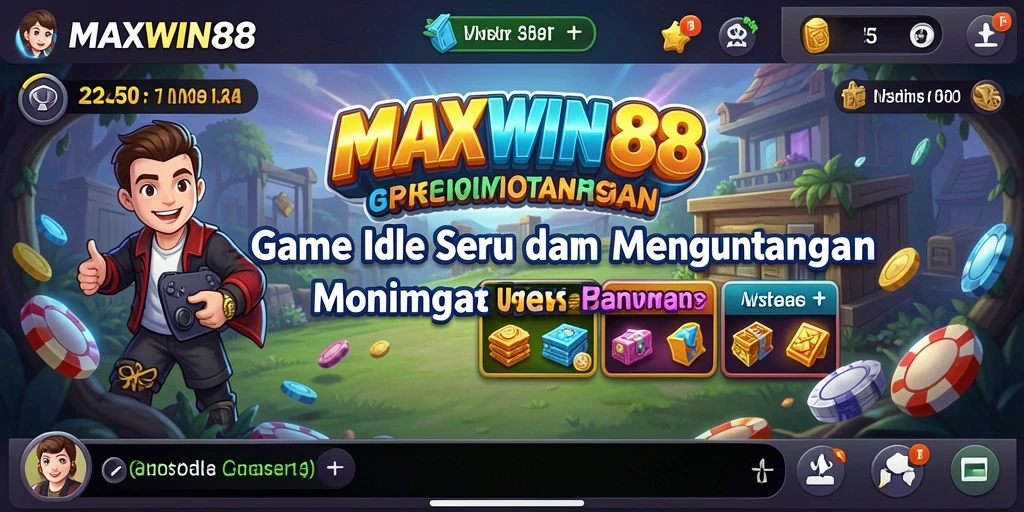 Screenshot gameplay MAXWIN88 yang menampilkan aksi seru dan grafis menarik.