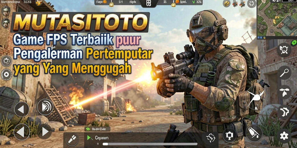 Screenshot gameplay MUTASITOTO yang menunjukkan aksi pertempuran seru.