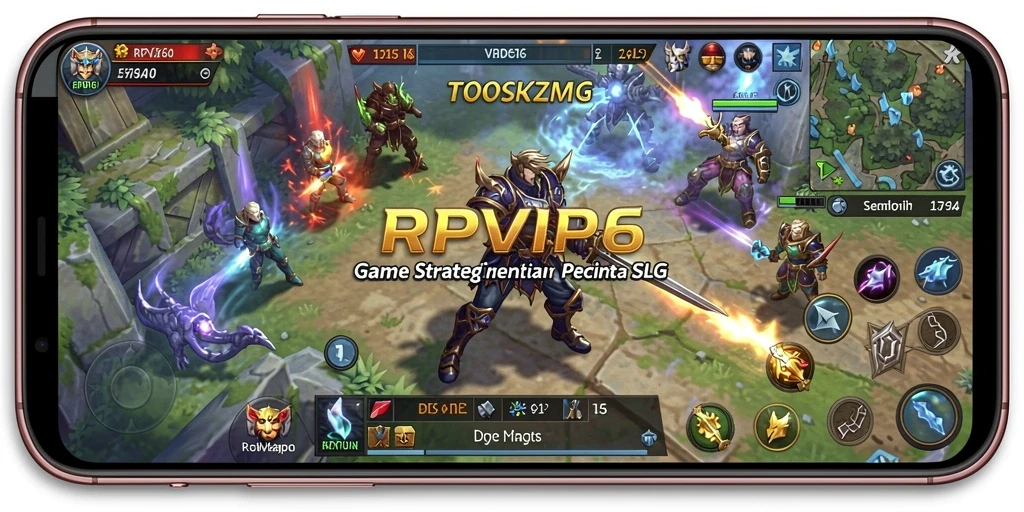 Tampilan menarik dari gameplay RPVIP6 yang penuh strategi.